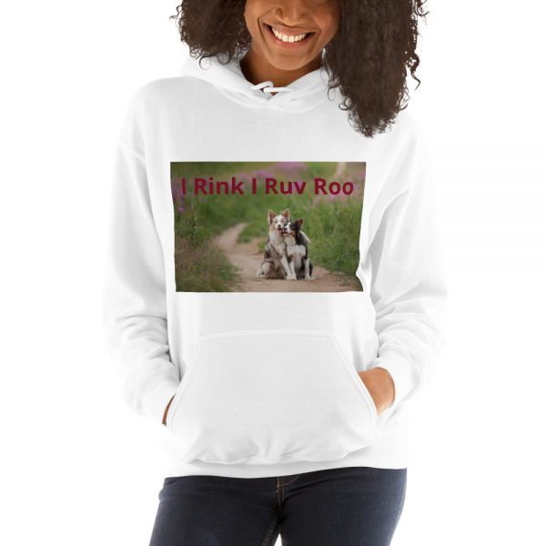 Unisex Hoodie   Rink I Ruv Roo - Image 2