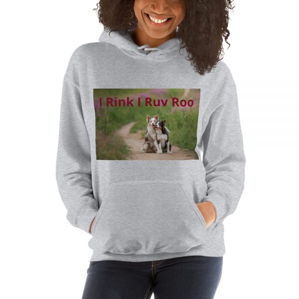 Unisex Hoodie   Rink I Ruv Roo