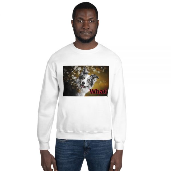 Unisex Sweatshirt What - Image 3