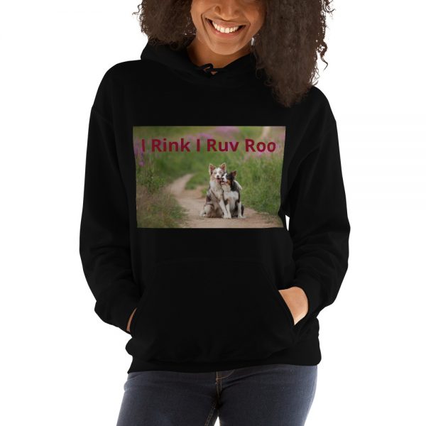 Unisex Hoodie   Rink I Ruv Roo - Image 3